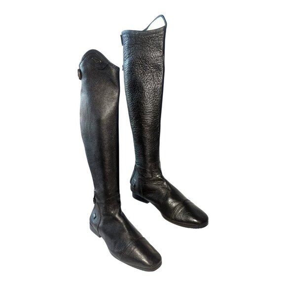 Tuffrider Wellesley Black Leather Tall Dress Riding Boots - Picture 1 of 8